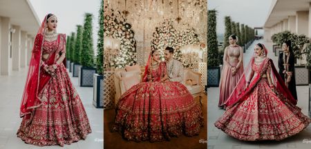 Fun Filled Delhi Wedding Where The Bride Designed All Outfits Herself!