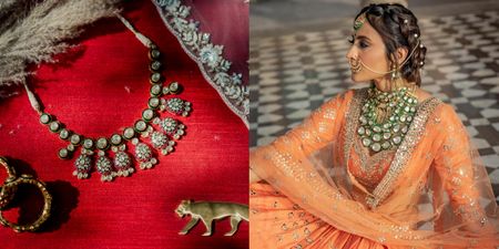 10 Polki Necklaces We Spotted On Real Brides That Gave Us Full Jodha Akbar Vibes!