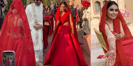 #First Person: I Got A Part Of My Father's Letter Embroidered On My Veil...