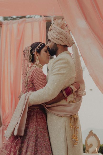 Gorgeous Wedding In The Hills With A Striking Pink Lehenga