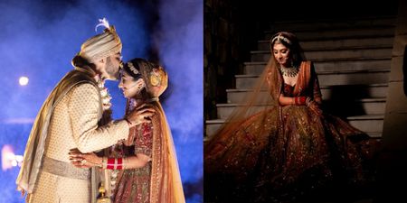 Glam Udaipur Wedding With The Bride Who Bought Her Bridal Outfit Online