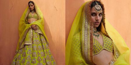 Sabyasachi Just Dropped A Fresh Hue, & It's The Perfect Vibe For Summer Weddings!