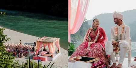 Charming Wedding By The Ganges With A Serendipity Love Story!
