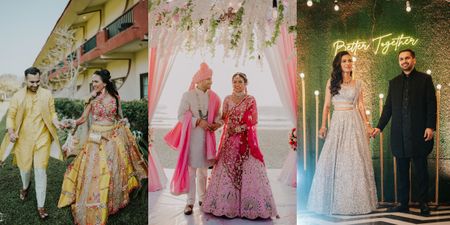Pretty Goa Wedding Of A Couple Who Shopped For All Their Outfits Online!