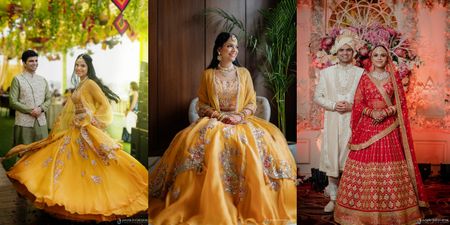Elegant Delhi Wedding With An Office Love Story