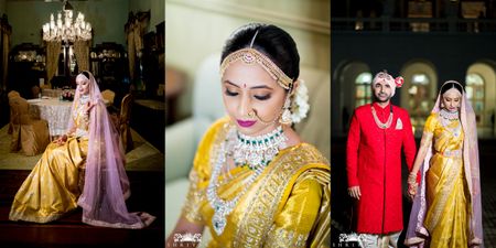 An Intimate Palace Wedding With A Bride Gleaming In Gold