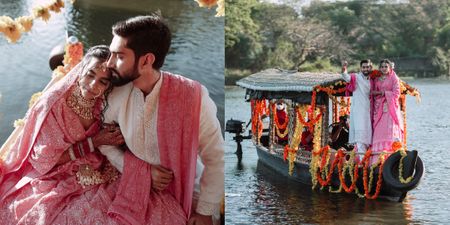 Scenic Wedding By The Backwaters At Crowne Plaza Kochi With A Unique Couple Entrance