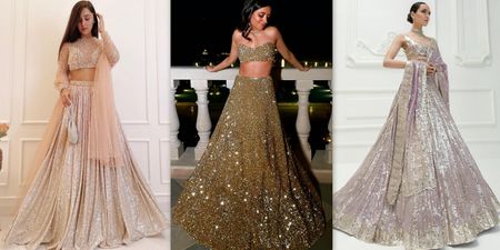 5 Designers You Must Check Out For A Sequinned Lehenga Of Your Dreams