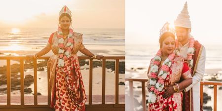 A Bengali-Sindhi Beachside Sundowner Wedding In Goa