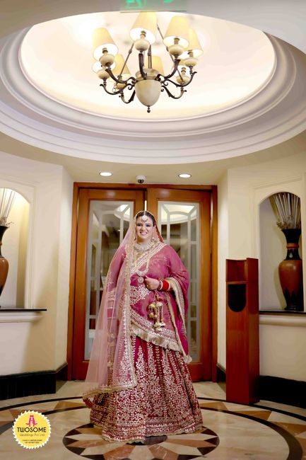 Adorable Delhi Wedding Of A Bride Who Celebrated Her Curves!