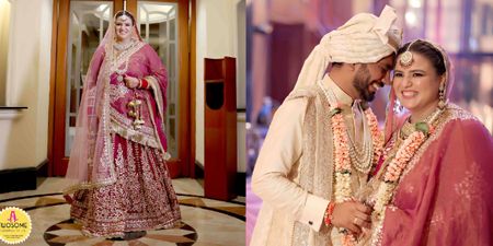 Adorable Delhi Wedding Of A Bride Who Celebrated Her Curves!