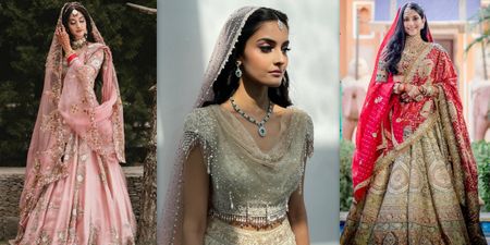 20+ Dupatta Styling Ideas For Brides Who Want To Keep Their Hair Open