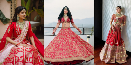 Real Brides That Prove Red Never Goes Out Of Fashion!