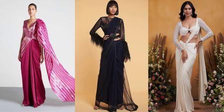 Designers Other Than Gaurav Gupta Who Do A Glam Cocktail Saree To Perfection