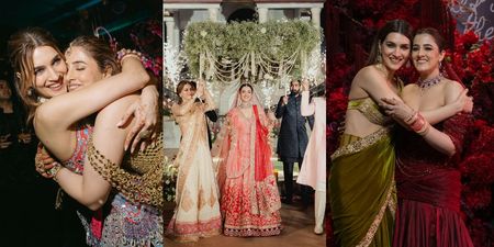 Kriti Sanon Gave Peak Sister-of-the-Bride Energy at Nupur Sanon’s Wedding!