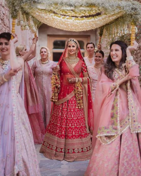 Celeb Brides Who Absolutely Killed It With Their Bridal Entries!