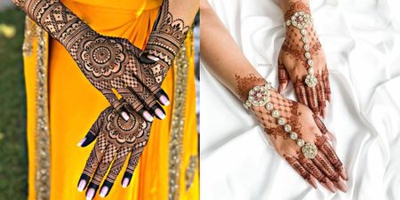 Bookmark These Latest Back Hand Bridal Mehendi Designs For Your D-day!