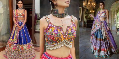 #Trending - Kutch Embroidery Lehengas For Your Mehndi