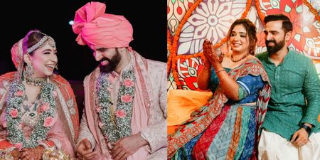 Agra Wedding With A Bride Who Sparkled In Locally Customized Outfits
