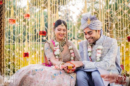 Serene Goa Wedding With A Picturesque Engagement Ceremony