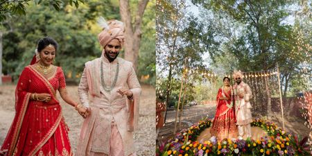 Intimate Ahmedabad Wedding With A Beautiful Setting