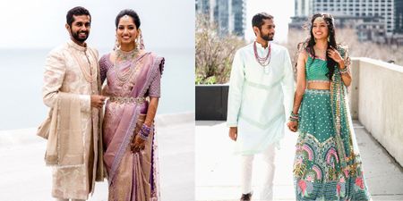Breathtaking South-Indian Wedding With Three Stunning Bridal Looks