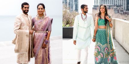 Breathtaking South-Indian Wedding With Three Stunning Bridal Looks