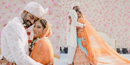 Sea-Side Mumbai Wedding With A Bride Who Designed All Her Outfits