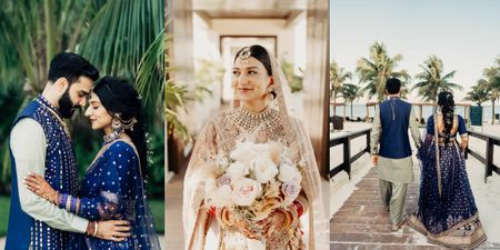 A Breezy, Beachy Wedding With Simple Yet Stunning Bridal Looks!