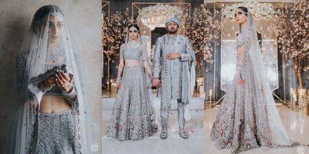 Modern Wedding With A  Bride & Groom Who Twinned In Every Function