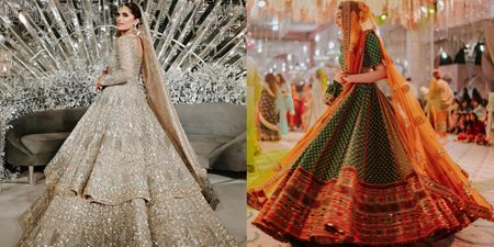 10 Pakistani Brides Who Wore Indian Designers For Their Nikah