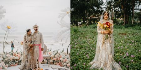 Minimalistic Modern Beach Wedding With A Bride Who's Like A Breath Of Fresh Air!
