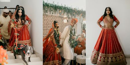 Beautiful, Modern Bangalore Wedding At The Couple's Home