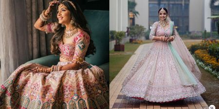 20+ Chandni Chowk Lehengas On Real Brides We Are Loving!