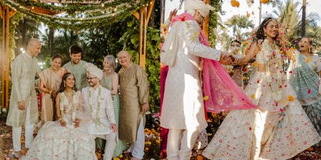 'Outdoor Tropical' Mumbai Wedding Which Was Minimal & Elegant
