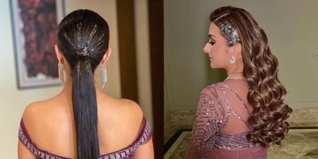 #Trending: Glitter In Hairstyles For The Cocktail Or Reception