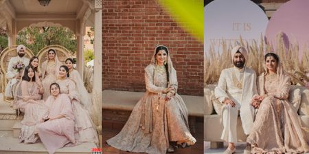 Charming Jaipur Wedding With Pastels, Personalisation & Cute Li'l Ideas!