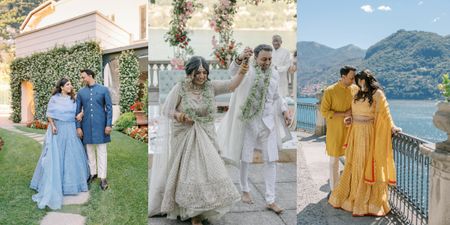 Picturesque 'Weddingcation' In Lake Como, Italy
