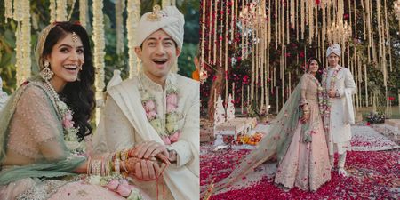 Simple & Elegant Delhi Wedding With The Cutest Love Story