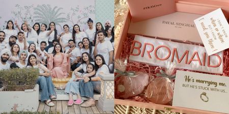 This Bride Got Adorable 'Bromaid' Hampers Customised For Her Brothers & Sisters!