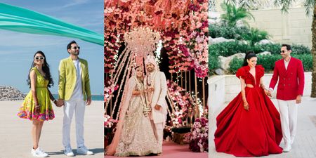 Dubai Wedding With Phenomenal Bridal Looks & Inspiration