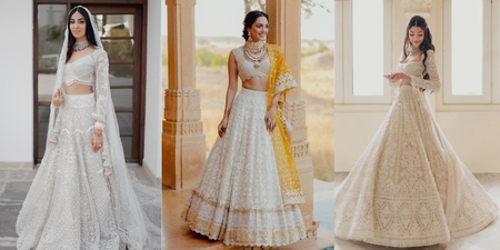 All-White Bridal Looks That Took Our Breath Away!
