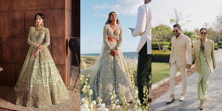 #Trending – This Pistachio Hue That We Are Loving Real Brides In!