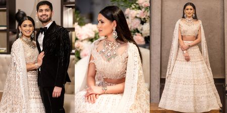 Chic & Elegant Engagement With A Stunning Bride In White