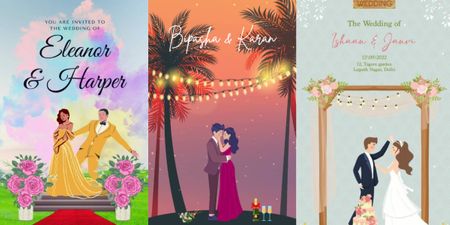 10 Unique Christian Wedding Card Designs We Loved!