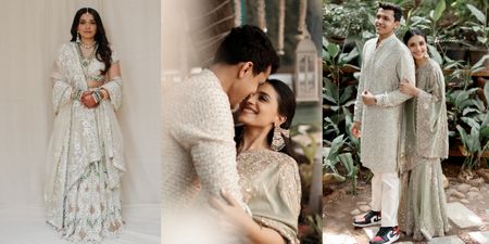 Subtly Stylish Mumbai Wedding With Portraits That Radiate Love