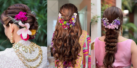 Vibrant Floral Hairdos For Your Spring Wedding!