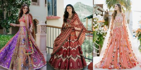 Fresh Lehenga Styles for Monsoon Weddings To Bookmark