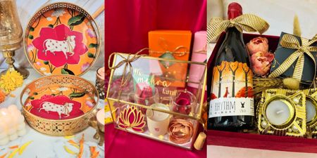 Perfectly Curated Diwali Hampers For Your First Diwali Post Wedding!