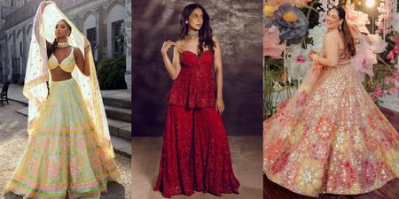 A Glam Avatar: Seema Gujral Outfits For Every Wedding Function
